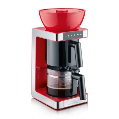 GRAEF espresso kávovar FK 703, červený