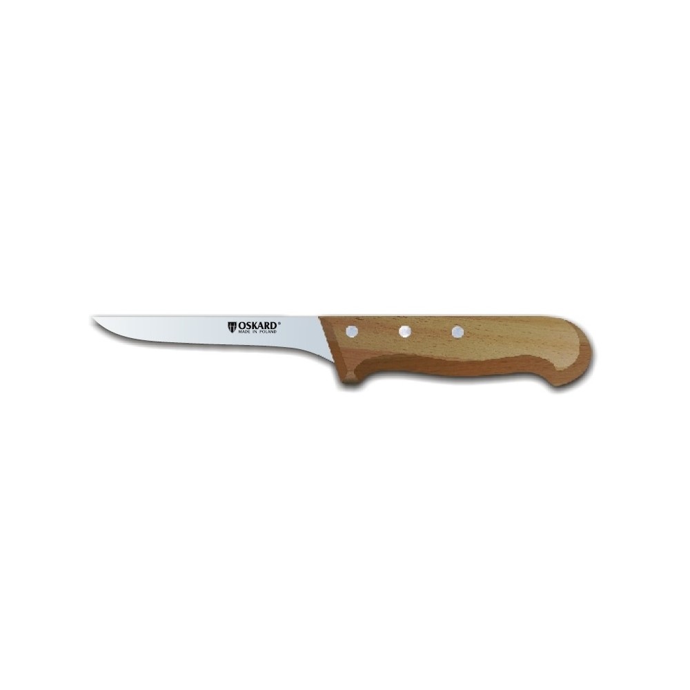 Oskard řeznický nůž, 150 - 15 cm čepeľ, dřevěná rukojeť