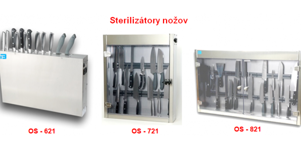 Profesionálna sterilizácia nožov pomocou ozónových sterilizátorov